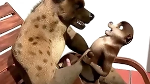 Hyänen fickt otter furry/yiff