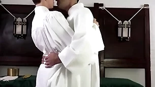 Now, as this young boy learns someone's skin ceremonies to be altar boy, he braces himself for a new level be proper of syndicate with someone's skin priesthood