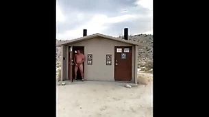 Naked space fully out hiking