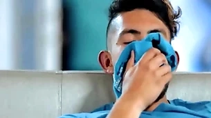 Caught smelling his underwear- adrian hart, zeno rey