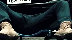 Closeted wheels mechanic fucked rough at the end of one's tether his pal with