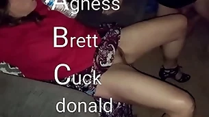 Wife agness watches bj and gets fucked