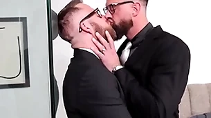 Nastydaddy suited alpha wolfe breeds joel someone in office