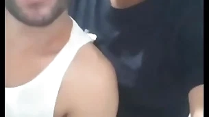 Safado me esperou com a cueca furada