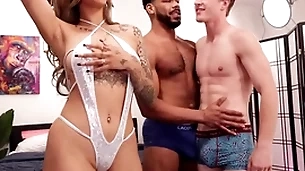 Blonde twunk fucked impenetrable depths by huge cock with ivy steele