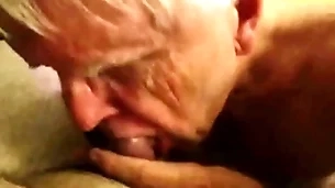 Grandpa receives rough frowardness fucking from a random tramp