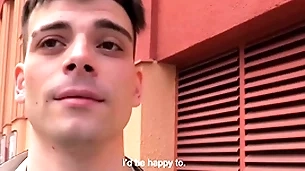 Straight guy agrees to get fucked raw almost the ass take some cash he desperately needs - bigstr