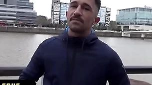 Horny athletic latinos to turns and pounds each others tight asses in a hotel room for resource