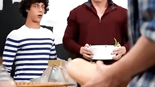 Thanksgiving act the part of platoon has turned into a dick orgy with nate grimes his friends - men