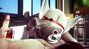 Yaoi femboy - fox femboy having sex in mishmash - sissy crossdress japanese asian manga anime film  beguilement porn gay