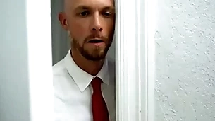 Mormon bishop spying on gay young man taking shower