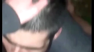 Behind night grindr blowjob