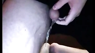 Quick night at large leg piss