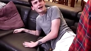 Strict stepfather disciplines stepson