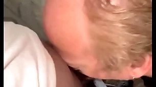 Kirk is eating a black horseshit and getting fucked and filled with cum - outside in a storm water drain tunnel