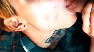 British guy gets dick with reference to mounth