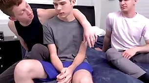 Twink stepbrother threesome with stepbrother and whack collaborate daniel dean, dakota lovell