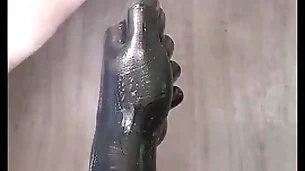 Large insertions 9, backing up set side by side fisting dildo