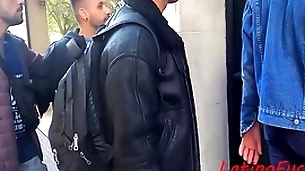 Traveling latino's fuck in a motel