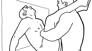Black and sallow influential gay porn part 4