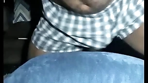 Horny male humping pillow cum hands free