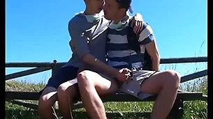 Horny gay hiker boys xxx