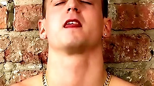 Students lincoln gates and luke desmond anal touch on and cum