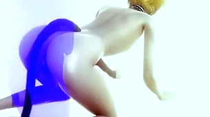 Yaoi femboy - sexy kermis catboy having sex - japanese asian manga anime overlay game porn