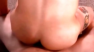 Taboo stud rimmed plus fucked by stepbrother till cumshot