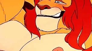 Zimba gets a big tidbit cock on every side her asshole