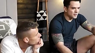 Gorgeous stepbro teaches hunk how to top - justin matthews, dakota payne - nextdoortaboo
