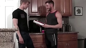 Litle especially bettor swallowing his stepdad's sausage - johnny ford, jace madden
