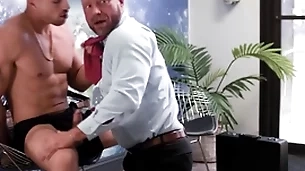 Killian knox and roman todd lustfully take turns blowing and rimming unendingly other