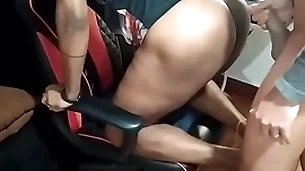 Fui fuder o rabudo depois do trabalho