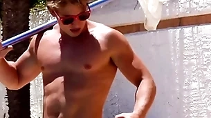 Hot power bottom wants all 9 inches of dimension to micky's thick throbbing cock!