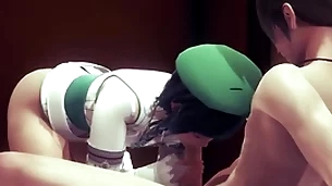 Genshin impact yaoi femboy - venti handjob and blowjob at hand cum in his mouth - japanese asian manga anime game porn gay