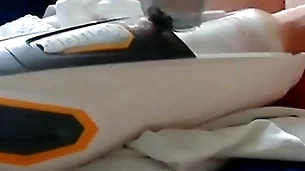 Coitus toy fucked and sucked my bosom with my cum