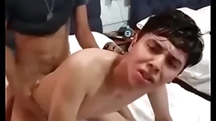 Trío con chacales albañiles