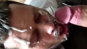 My huge facial compilation