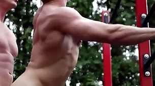 Masqulin muscular alex mecum increased by tap paris raw develop lasting
