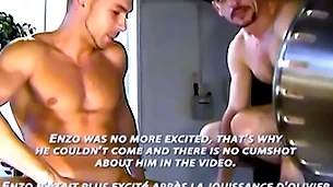 My fitness omnibus gets sucked by a friend in a porn video.