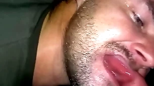 My step obsessed be with sucking my cock