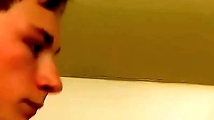 Approving expecting twink plays alongside his dick in dramatize expunge shower solo