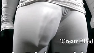 Big dick white lad solo male masturbation with big white weasel words and pov cumshot
