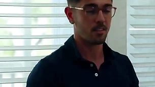 Hot gay creator fucks friend's young stepbrother