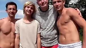 Four guys renting an apartment