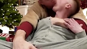 Petite stepson richie did his stepdad on christmas period before