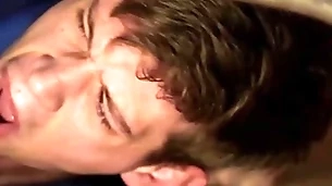 Submissive dude gets a hard bareback pounding in eradicate affect botheration and a facial - forebears Public