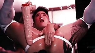 Yoshikawasakixxx - yoshi kawasaki inserts massive dildoes