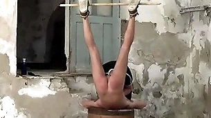 Restrained twink jakwy combe spanked hard by sebastian kane